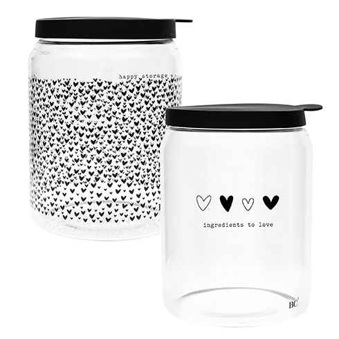 Vorratsglas Happy Storage Herzen