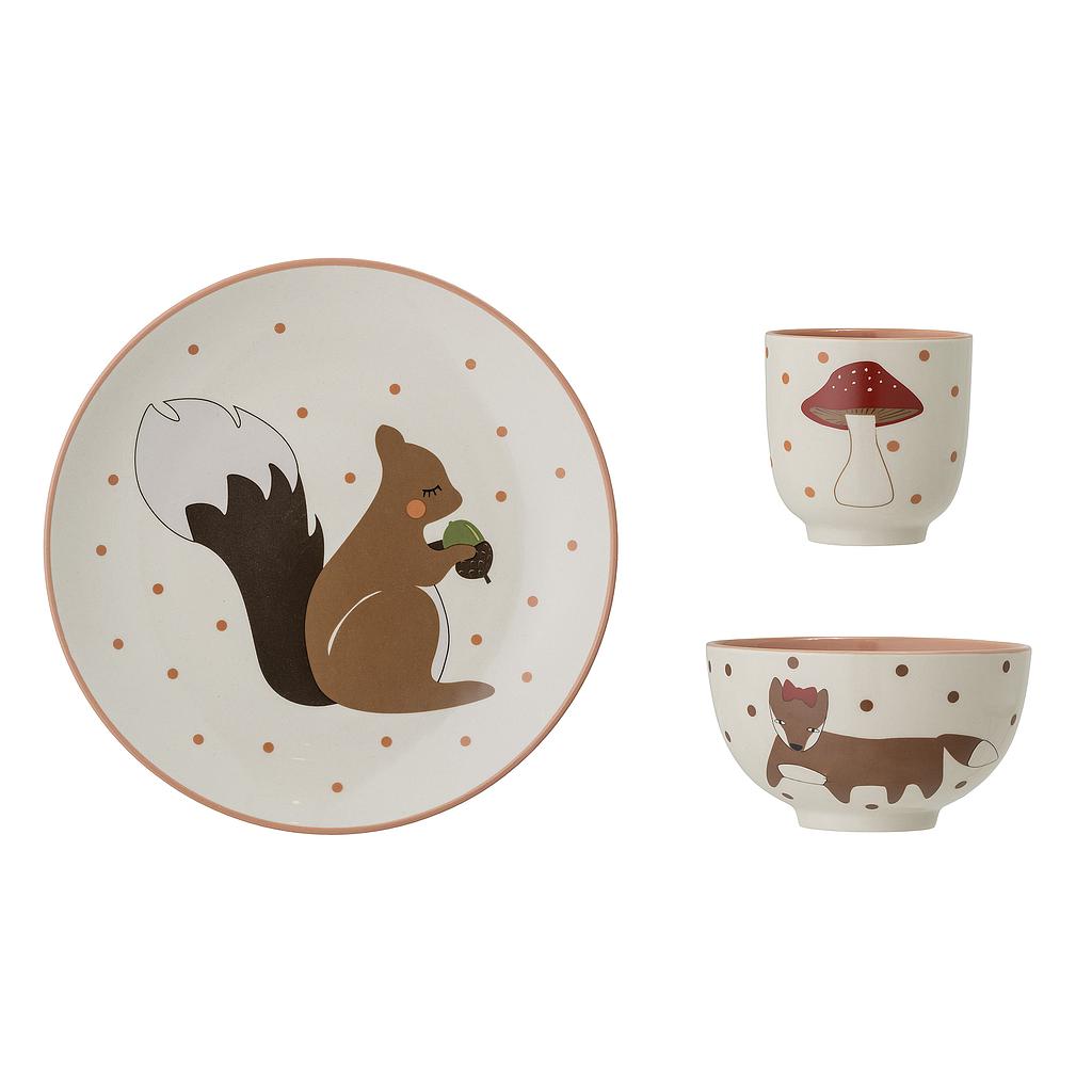 Kindergeschirr Set Forrester Rose