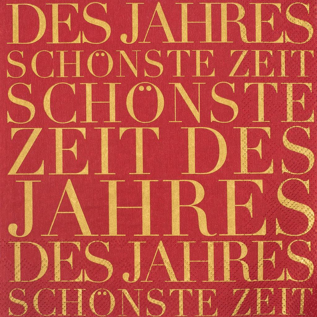 DINING Serviette Schönste Zeit des Jahres