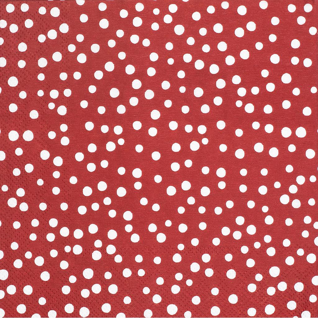 Cocktailserviette Flöckchen