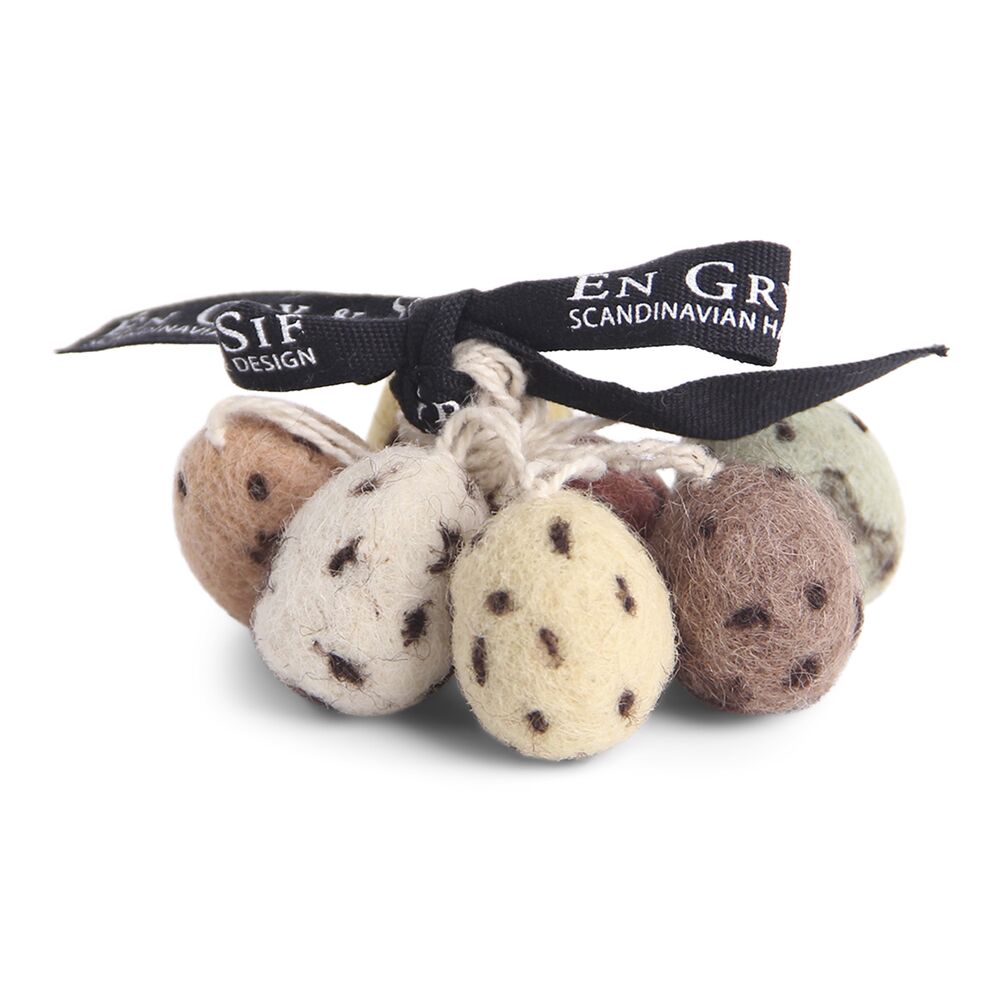 Osterei mini natural 7er Set