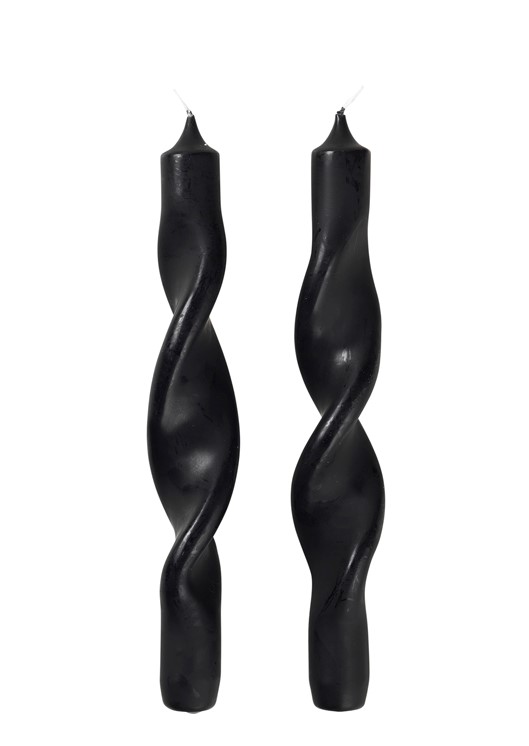 Gedrehte Kerze Twist 2er Set