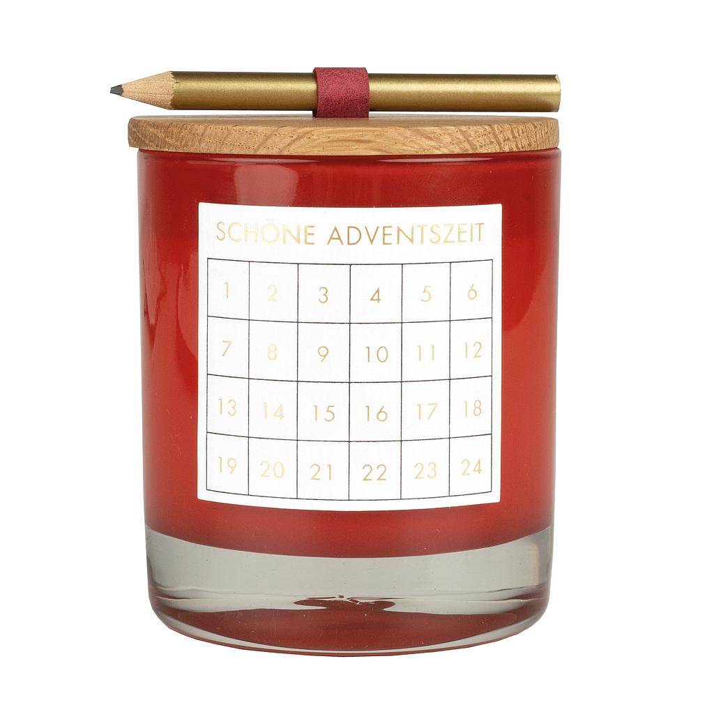 Adventskerze Winterspice