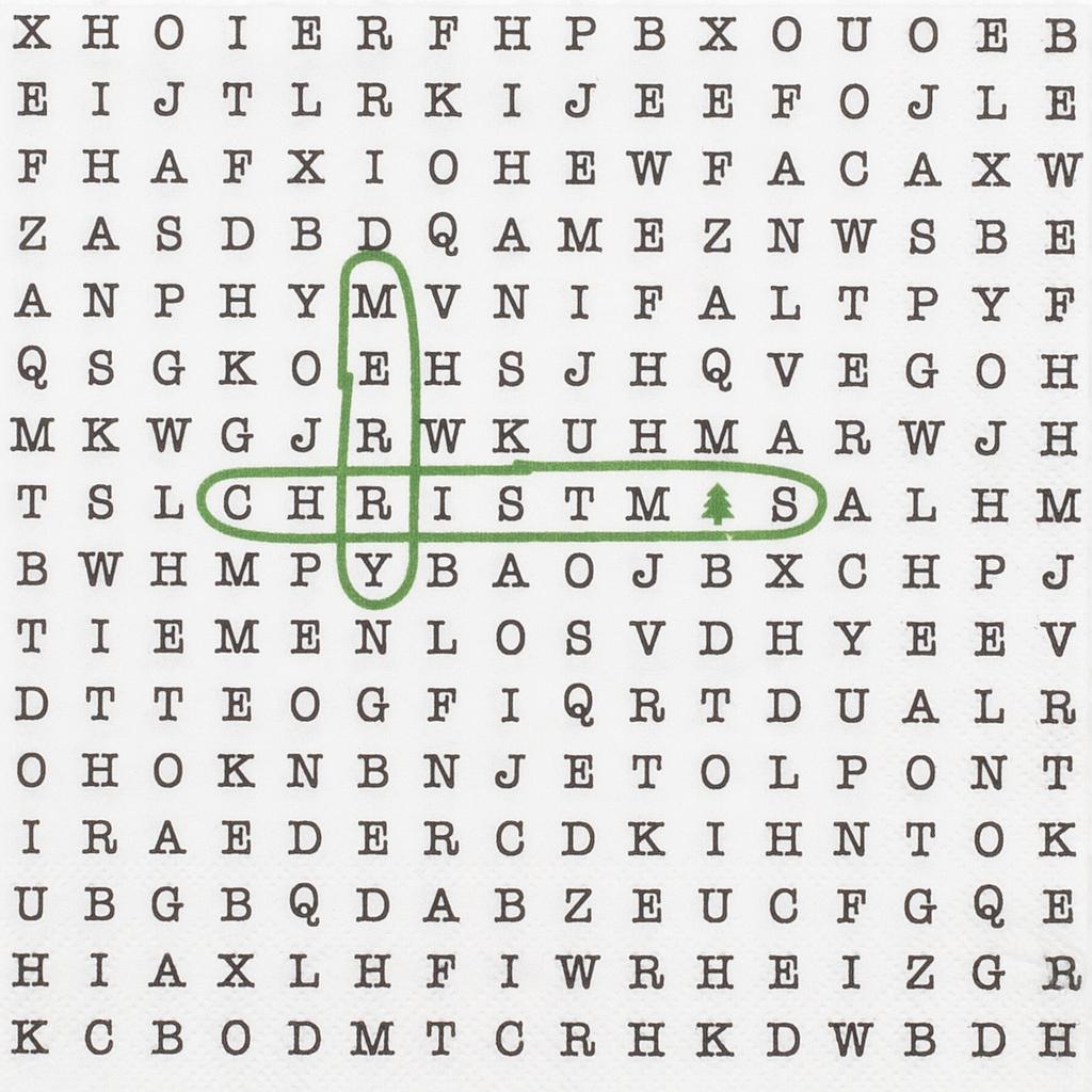 DINING Cocktailserviette Merry christmas