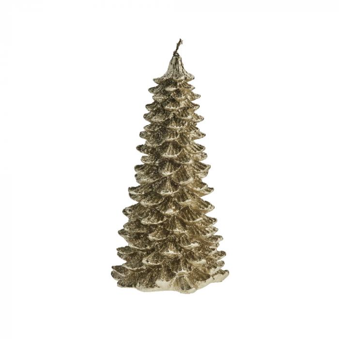 Christbaumkerze Trelia gold