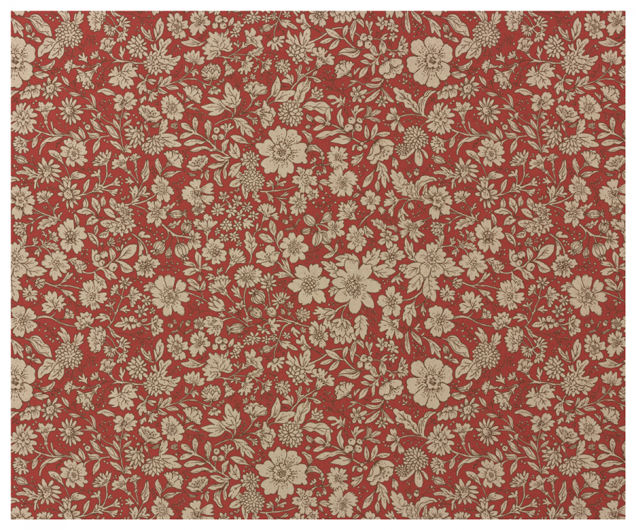 Geschenkpapier &quot;Blossom red&quot;  10m