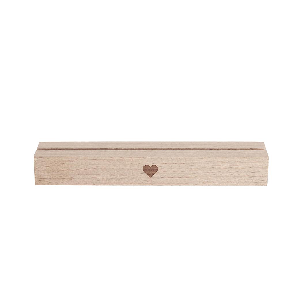 Kartenständer 2er Set Herz 15 cm