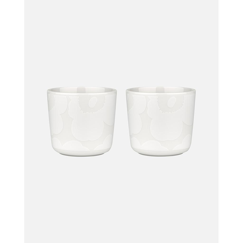 OIVA/ UNIKKO Becher im 2er Set white/ offwhite