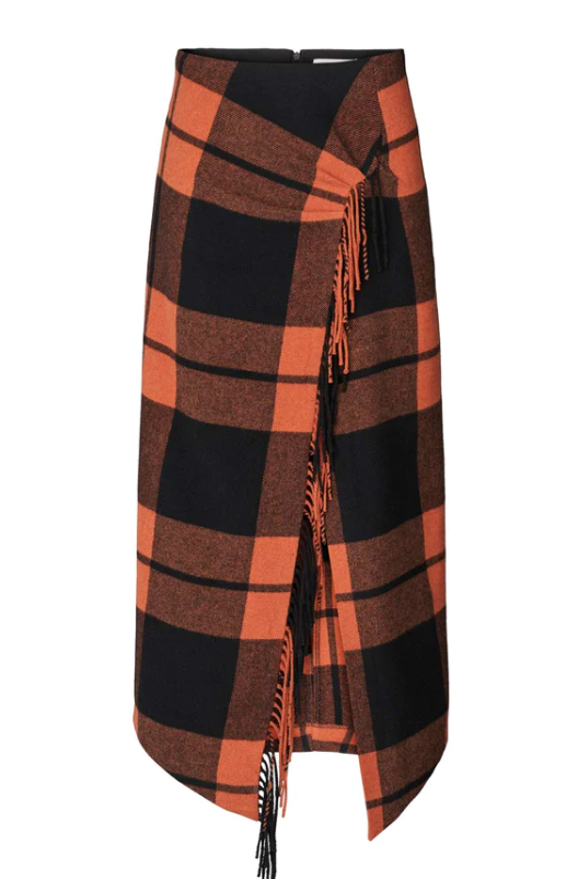 Rock Emely fringed Tangerine combo