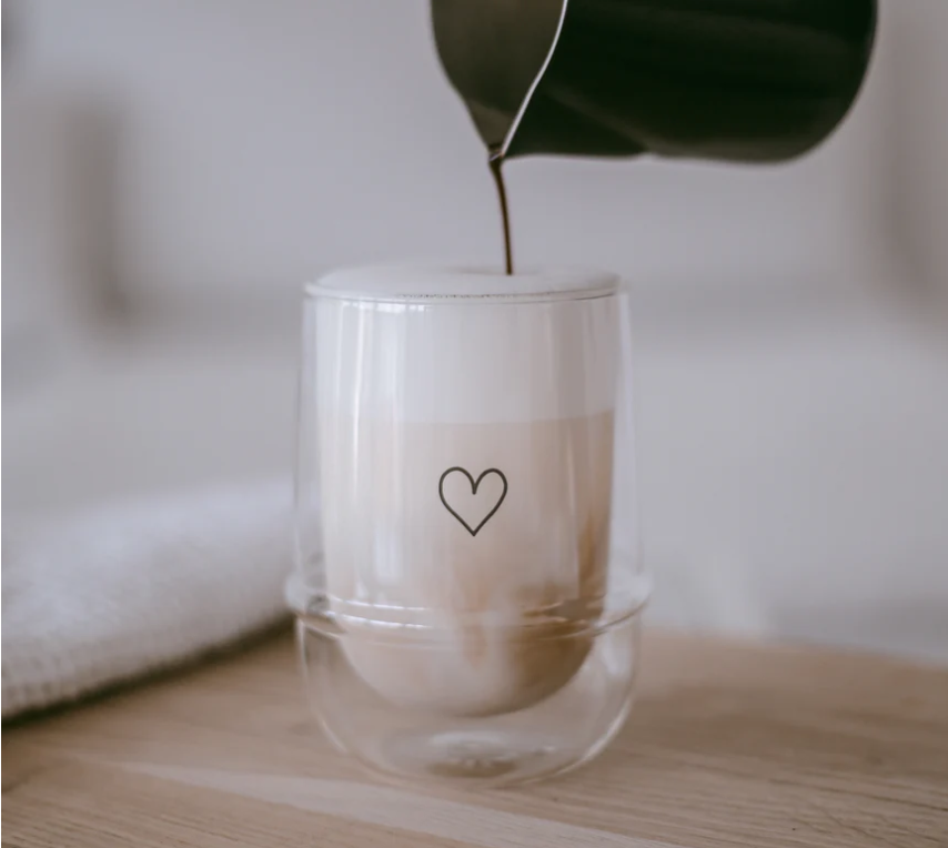 Doppelwandiges Latte Macciato Glas 340ml