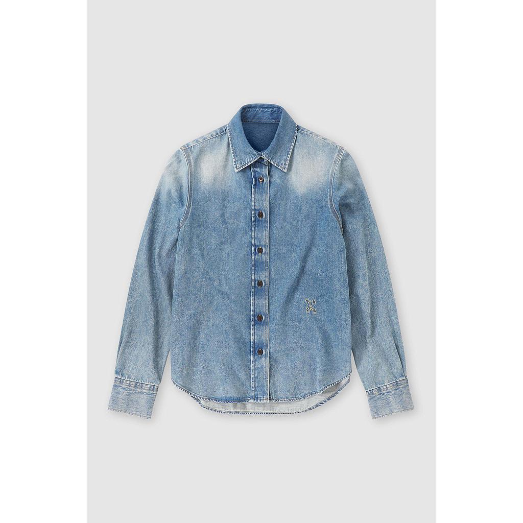 Bluse Denim mid blue