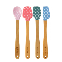 Teigspachteln 4er Set Color &amp; Dots