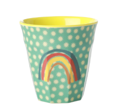 Kinder Melaminbecher Rainbow &amp; Stars