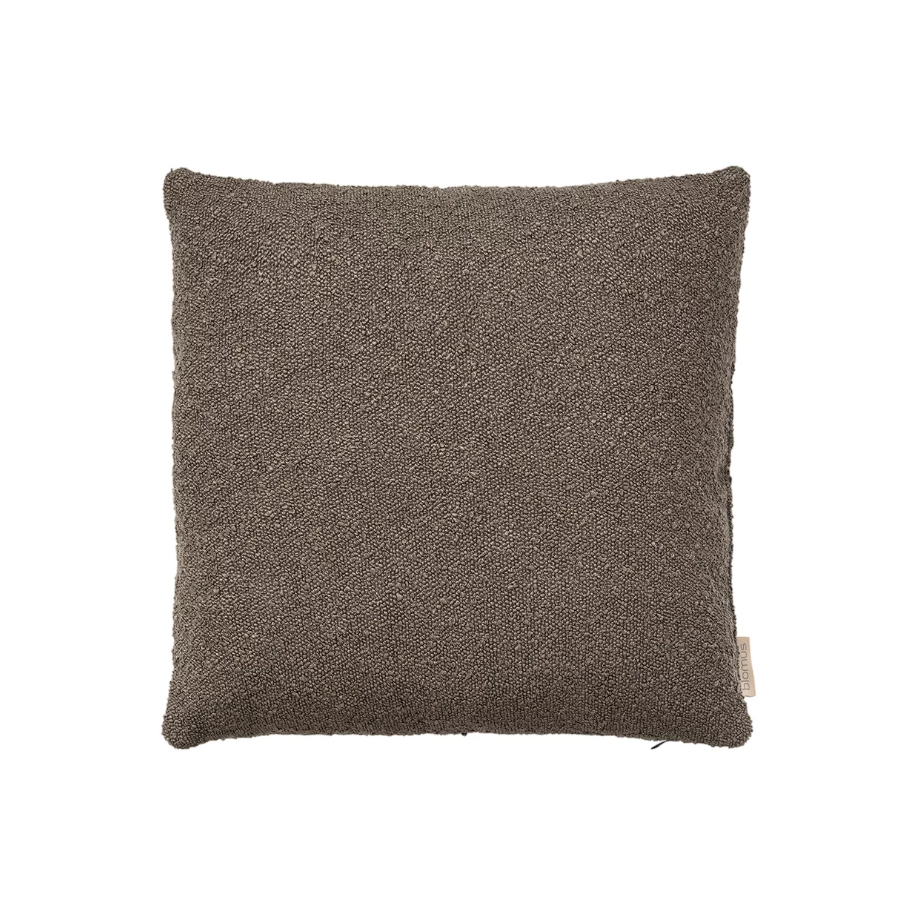 Kissenhülle BOUCLE Espresso 50 x 50