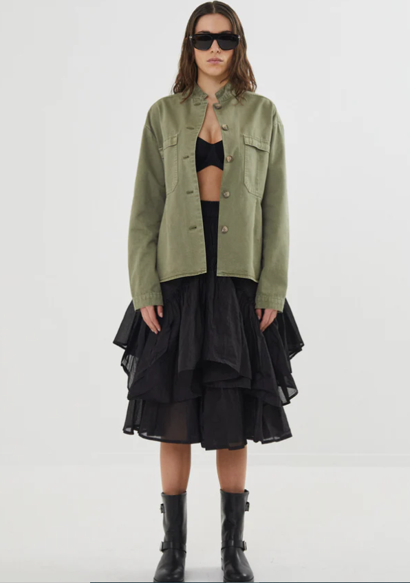 Rock Sharmaine Multi Layer black