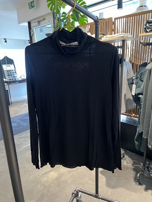 Roll Neck Shirt Cayuga black