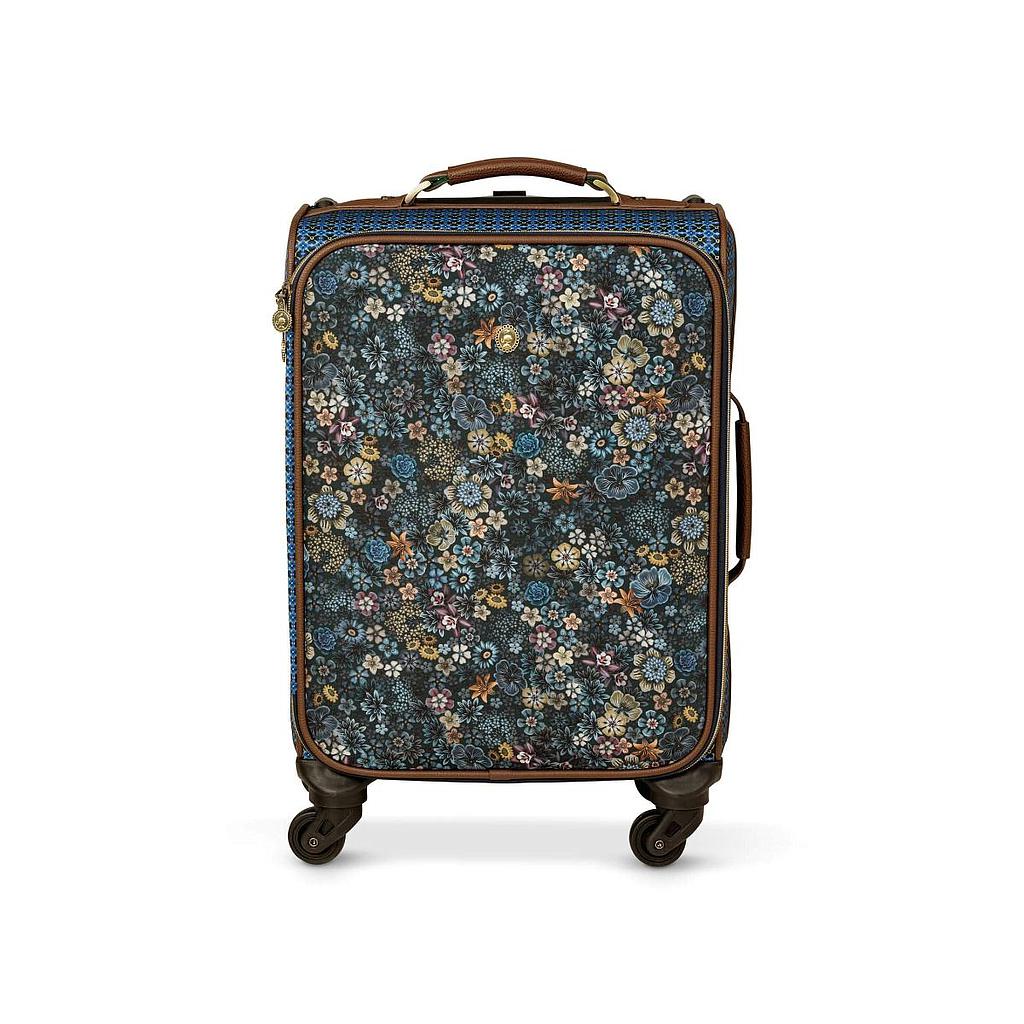 Trolley L Fiori Blue