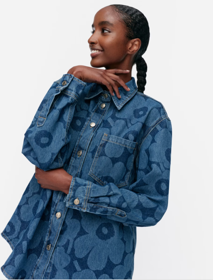 Jeanshemd Maridenim mid indigo