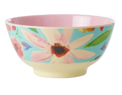 Melaminschüssel M Flower Print