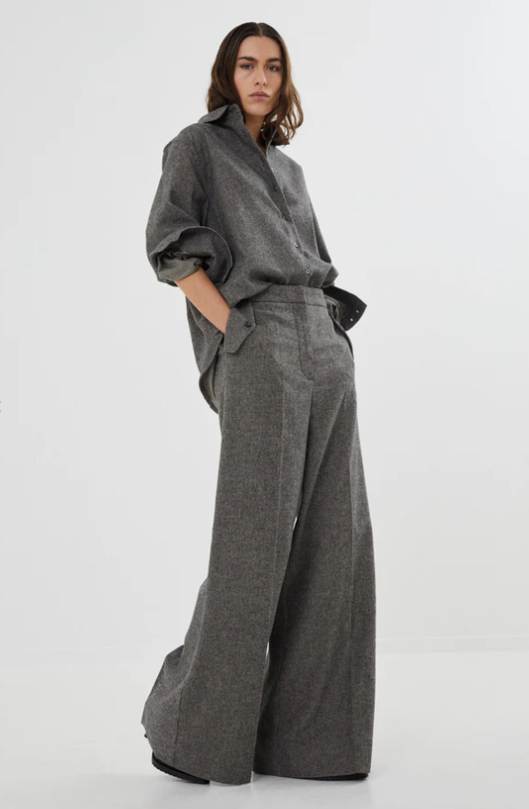 Hose Inja Mini Check Wide leg