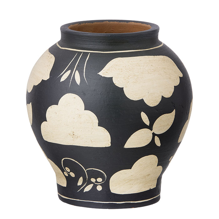 Vase Inez Black