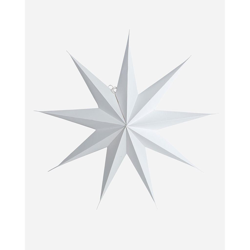 Papierstern HD9 white 45cm