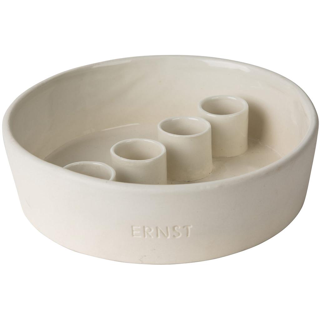 Kerzenhalter für 4 Kerzen weiß