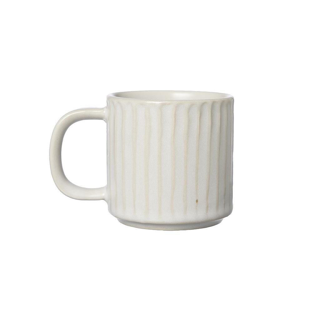Henkelbecher klein natural white