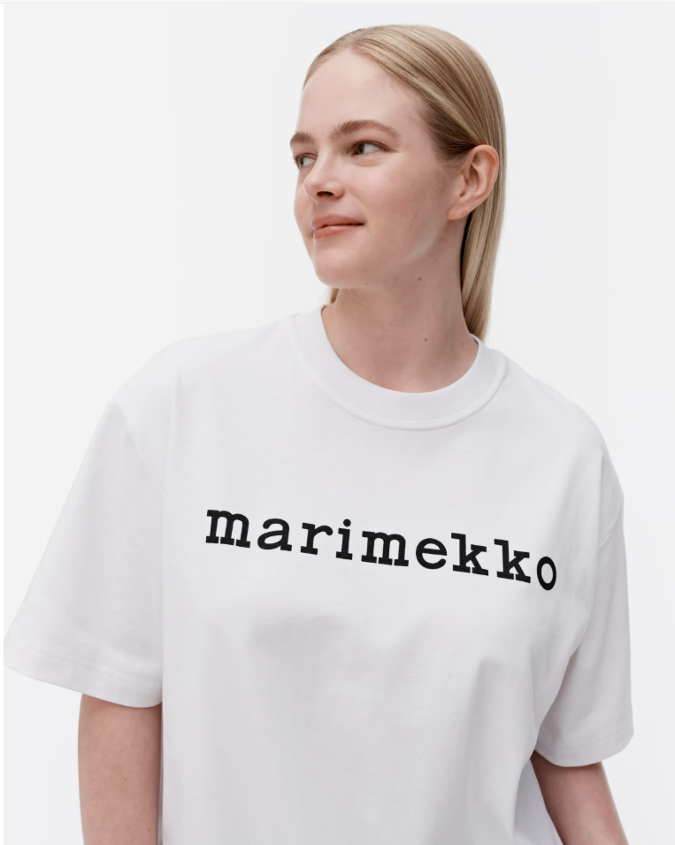 T-Shirt VEISTO LOGO white/ black