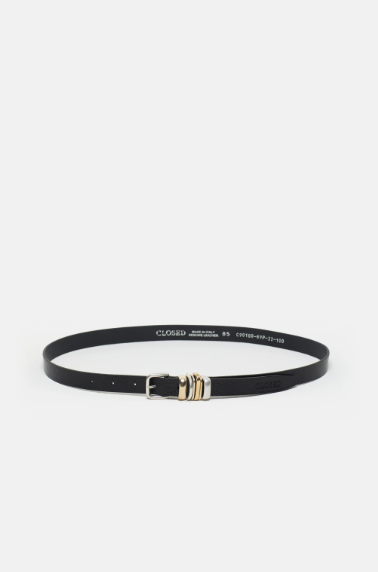 Gürtel aus Leder black