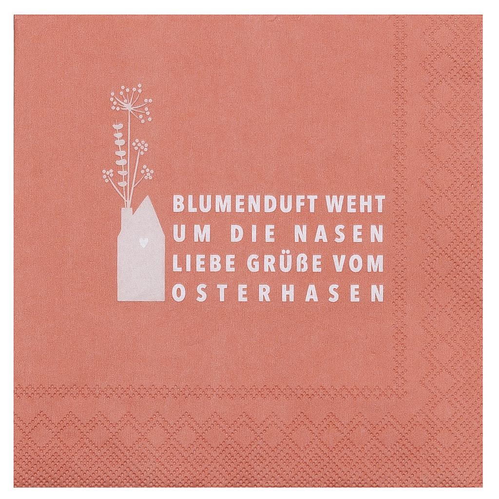OSTERN Cocktailserviette Blumenduft