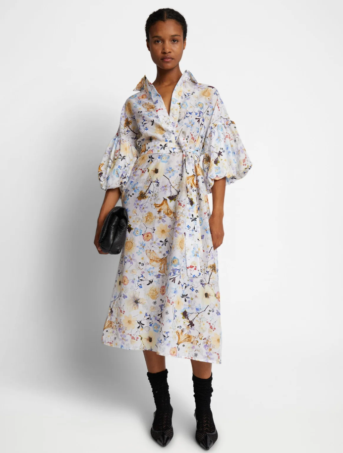 Kleid PALMETTO creme