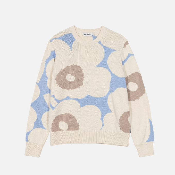 Pullover SESONKI UNIKKO light blue/ offwhite/ beige