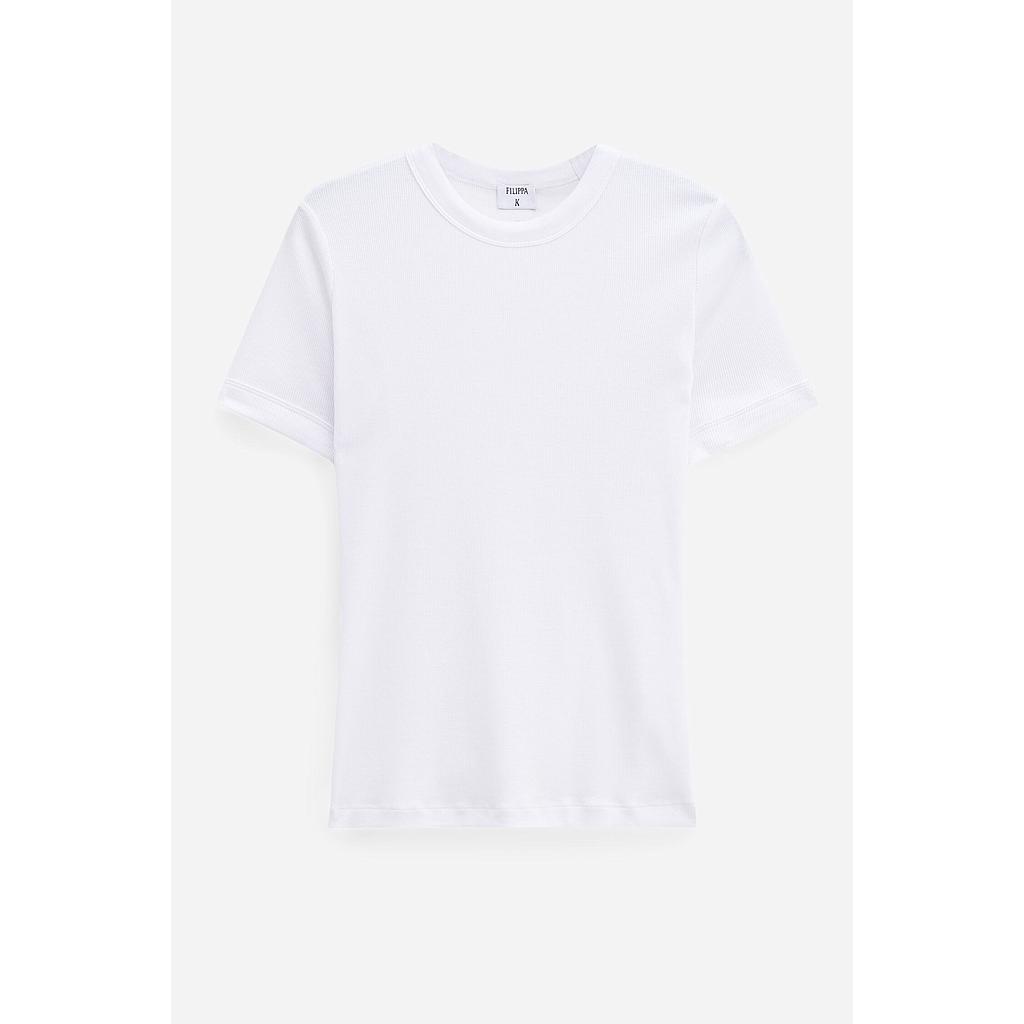 T-Shirt Soft Rib white