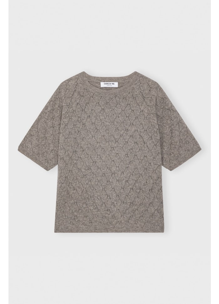 Kaschmir Shirt Christine dark sand