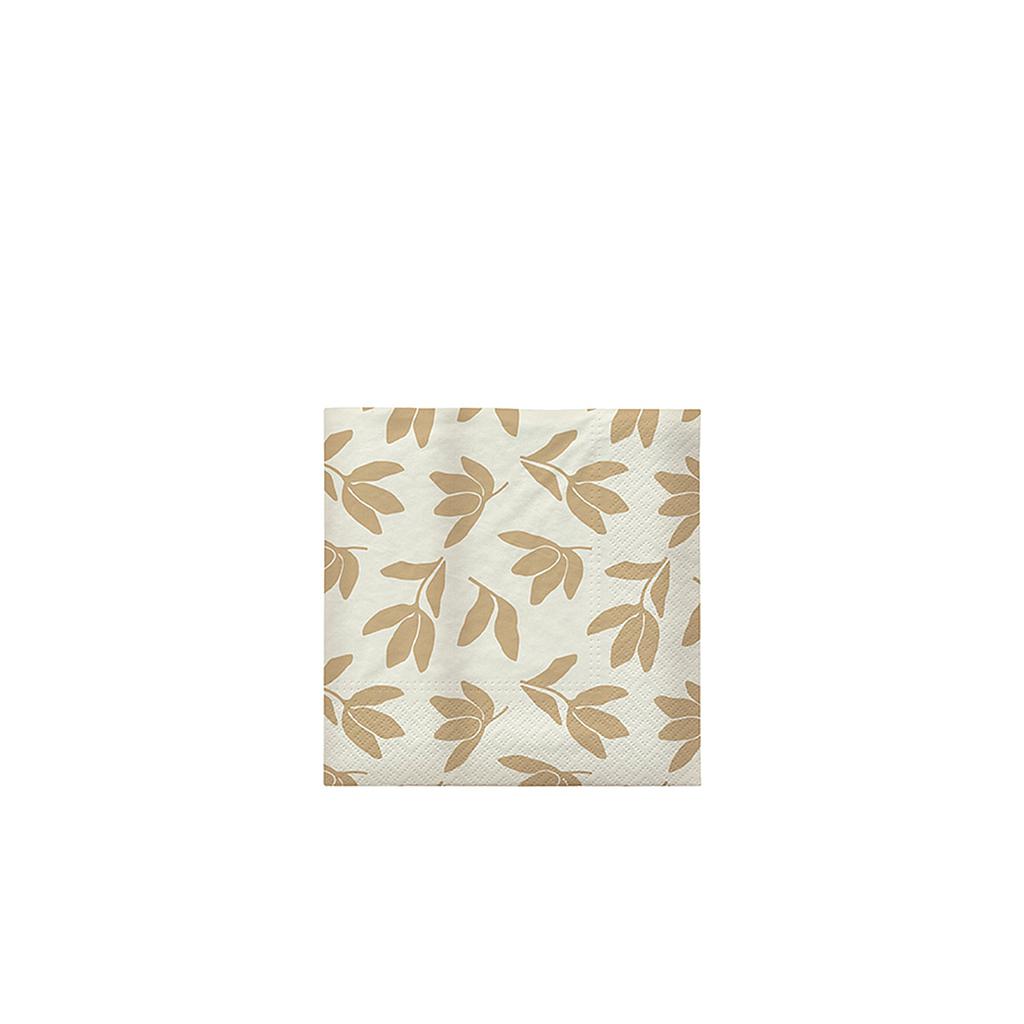 Servietten Herbert Beige/Off White