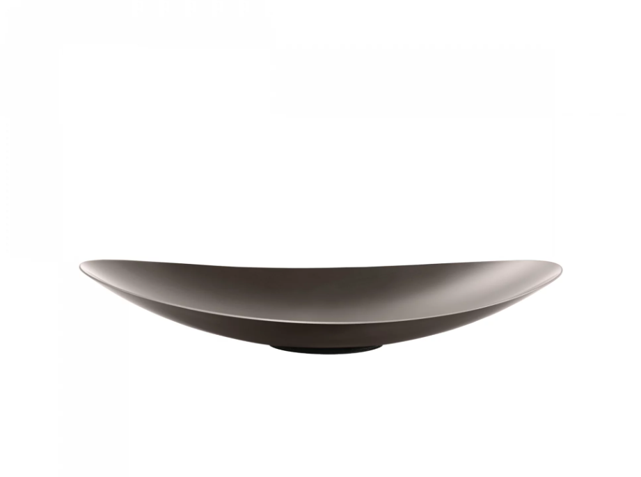 Schale ONDEA burned metal S