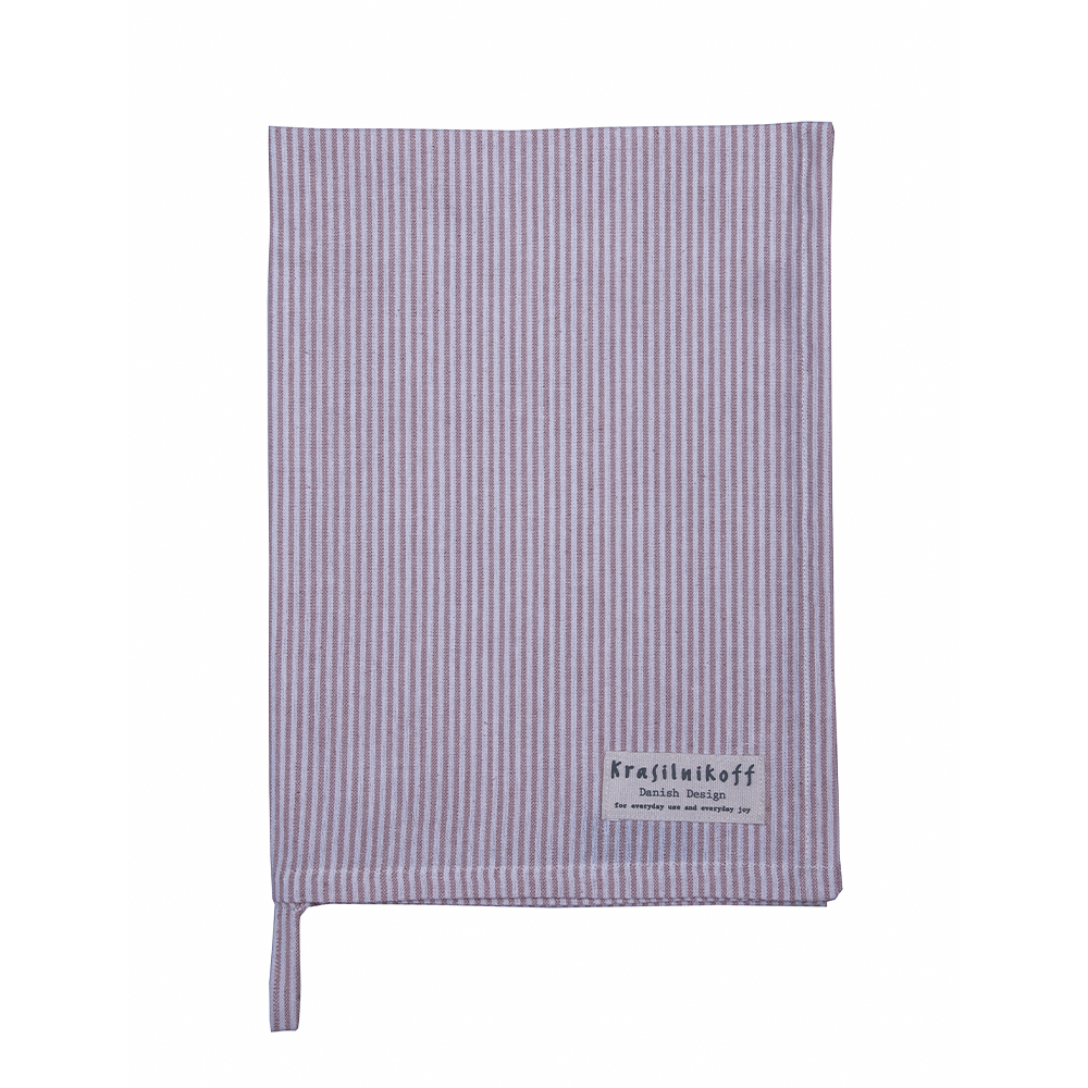 Geschirrtuch Stripes dusty rose