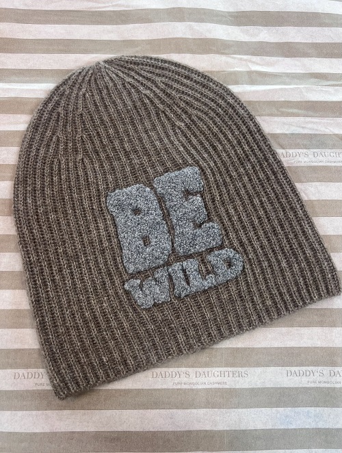 Kaschmirmütze BE WILD eco walnut