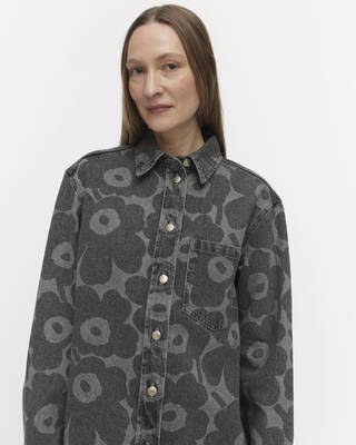 Jeanshemd Maridenim VAIHE UNIKKO grau