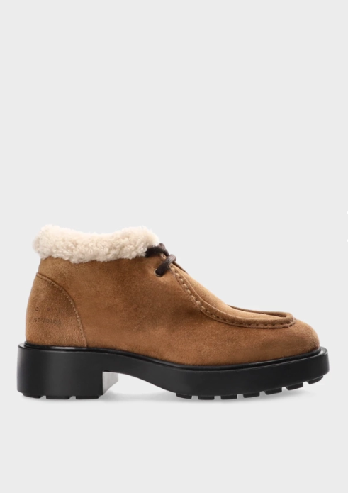 Schuh CPH447 suede teddy new brown