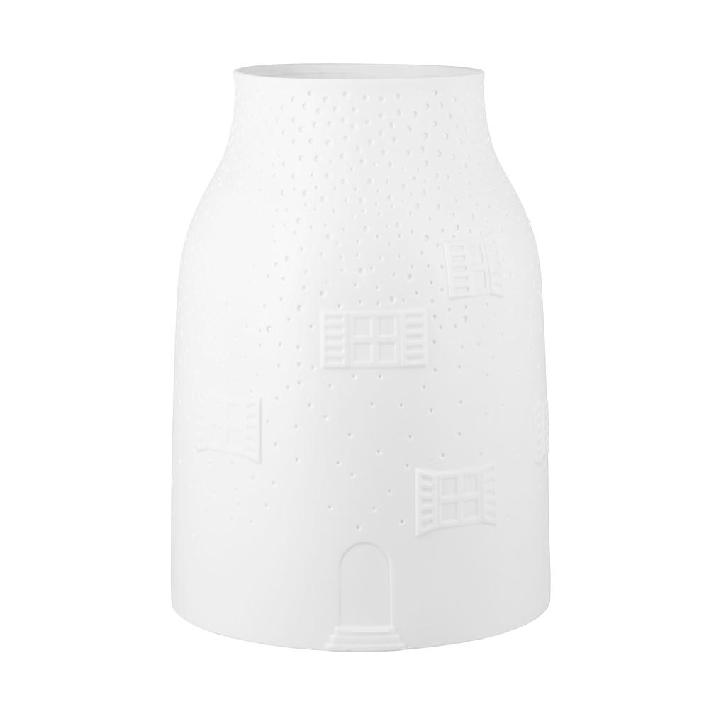 Vase Winterhaus groß