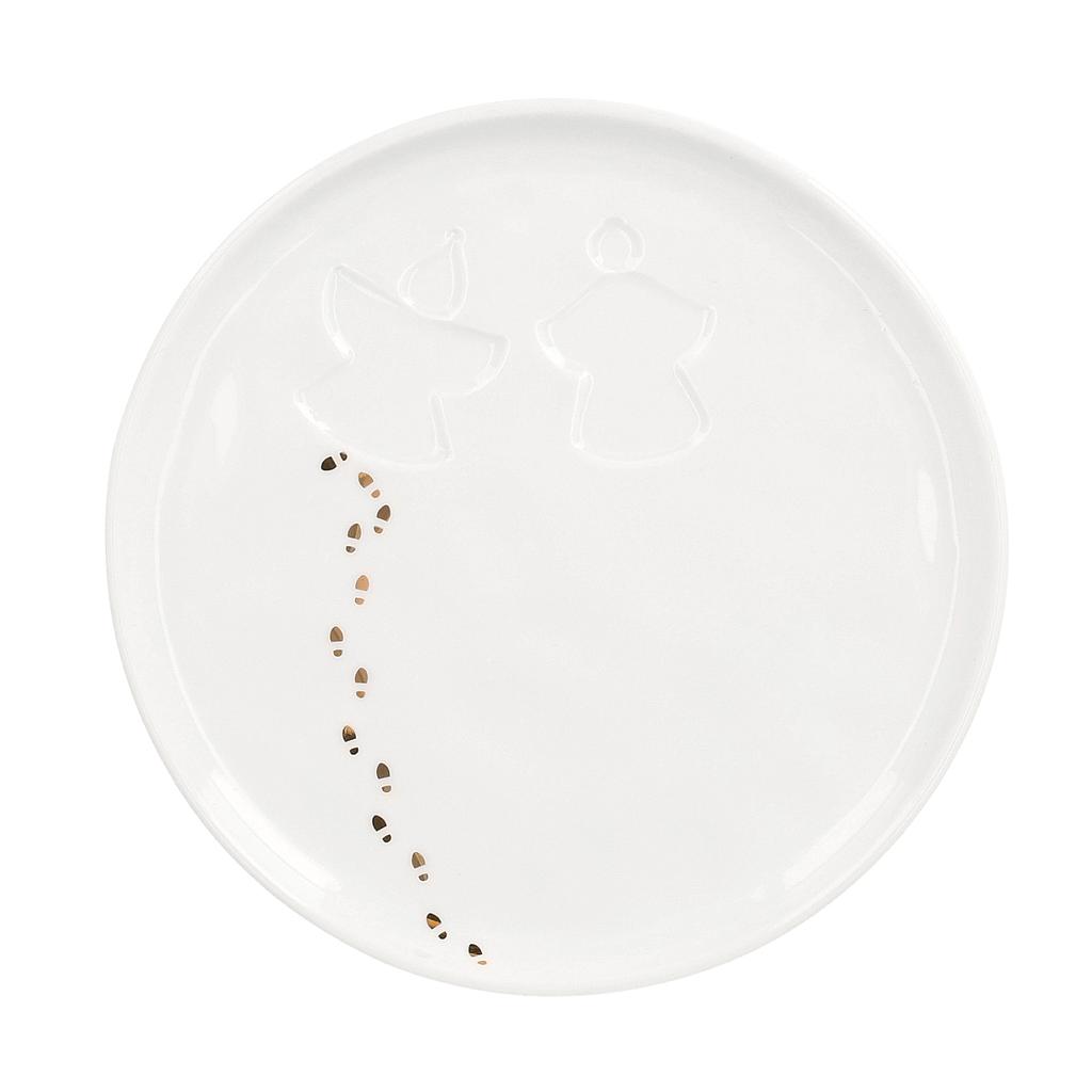 Teller Schneeengelspaziergang