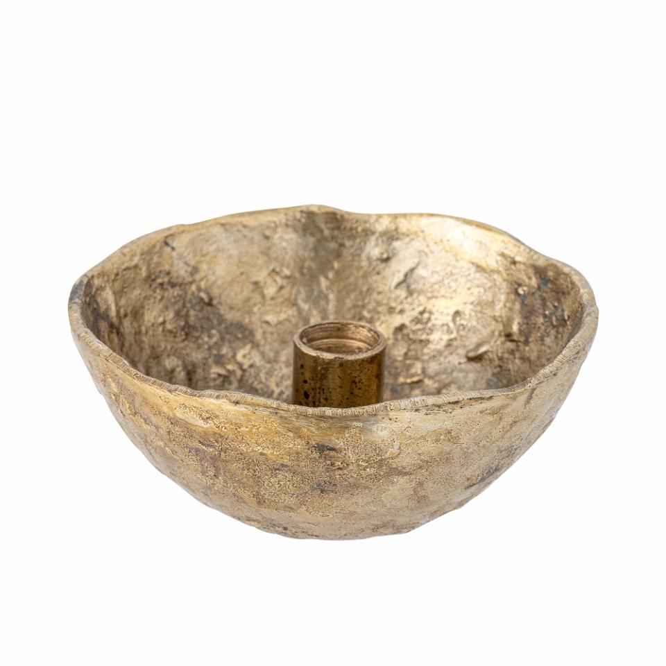 Kerzenhalter Nataline Aluminium gold