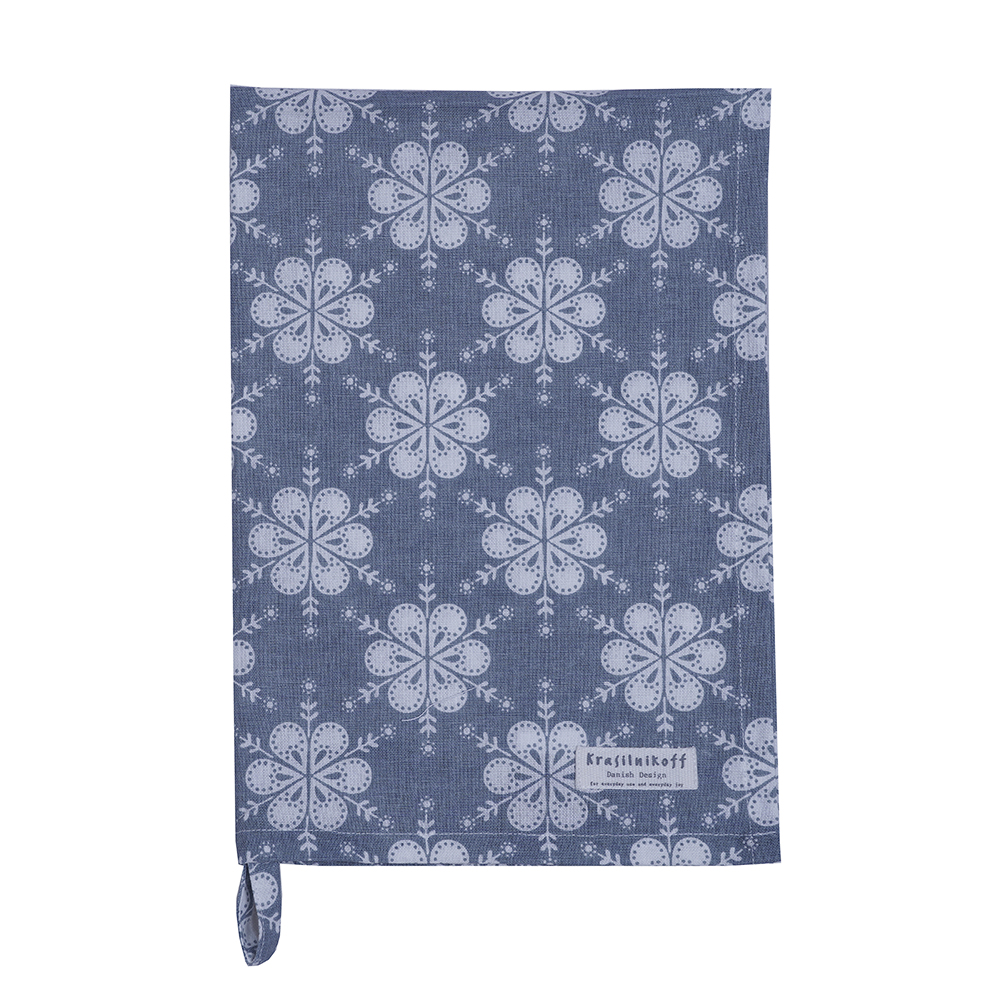 Geschirrtuch Flowers blue