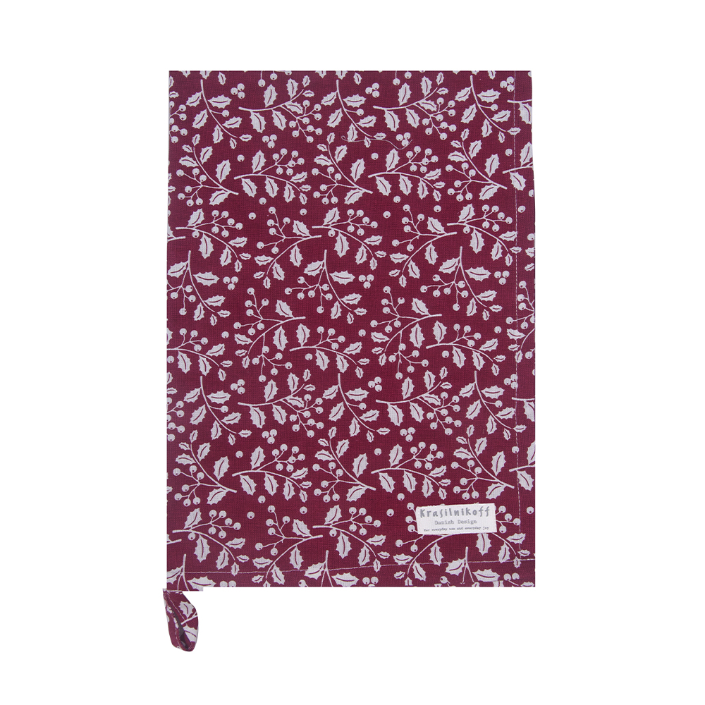 Geschirrtuch Christmas Holly