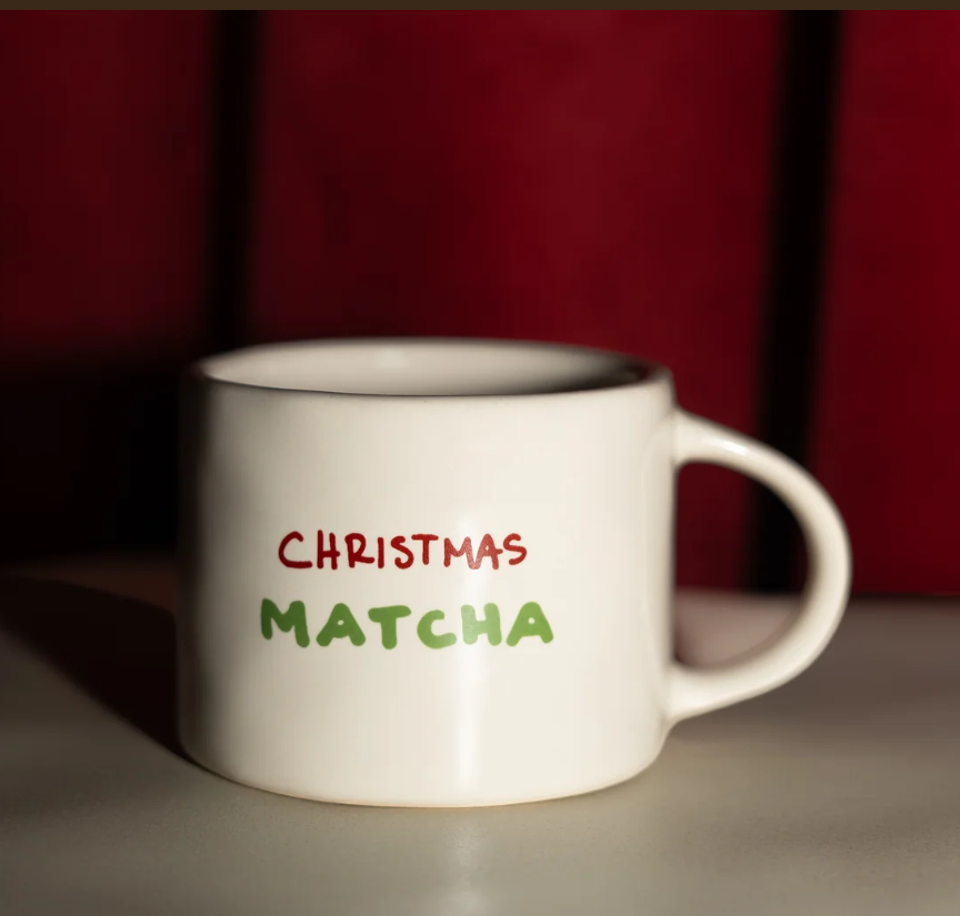 Henkeltasse &quot;Christmas Matcha&quot;