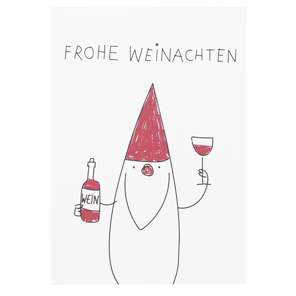 Weihnachtskarte Frohe Weihnachten