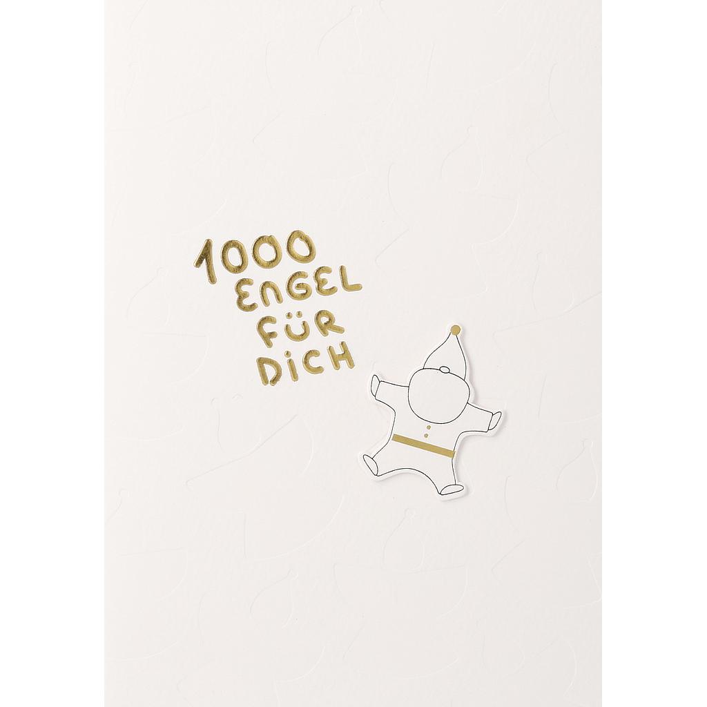 Weihnachtskarte 1000 Engel für dich