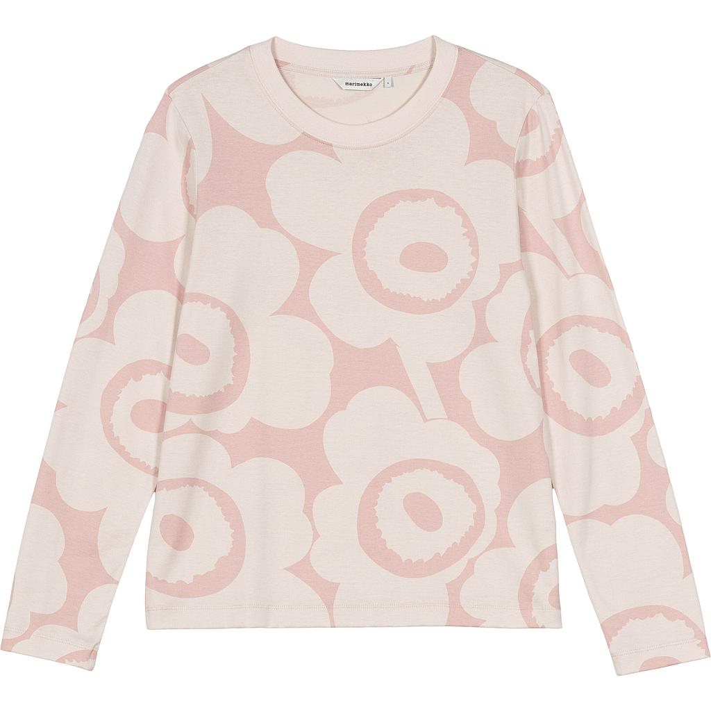 Shirt Sekunti Unikko langarm light pink/ pink